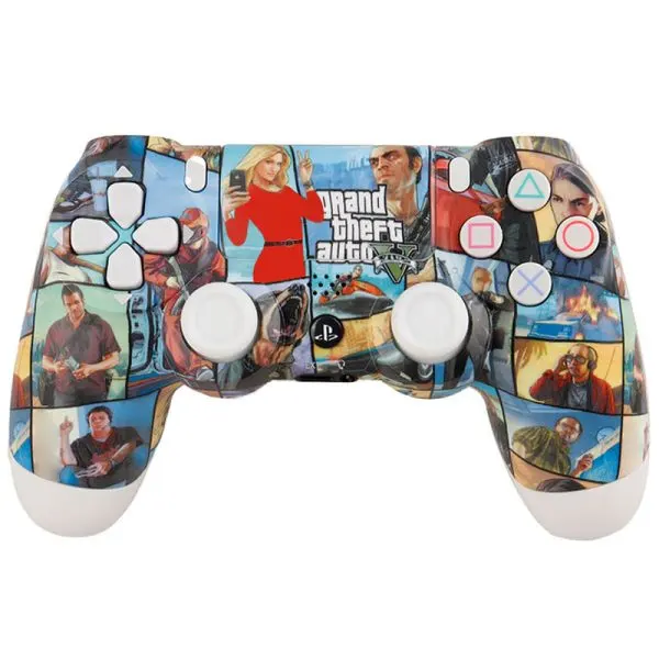 دسته بی سیم پلی استیشن 4 SONY PlayStation 4 DualShock 4 High Copy طرح GTA