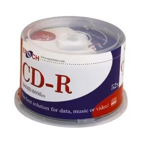 CD خام Epoch تکی و بسته 50 عددی