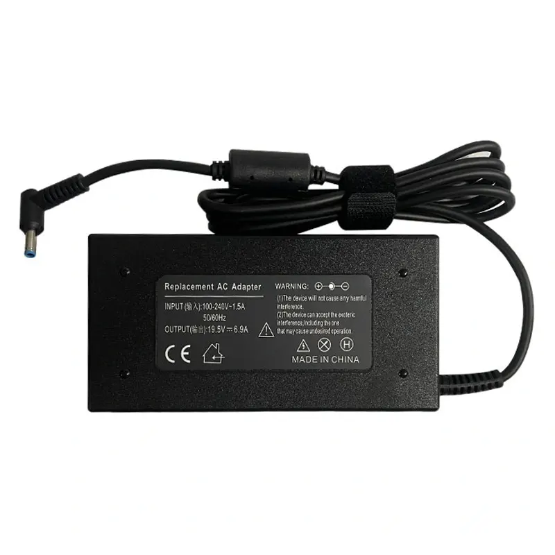 شارژر لپ تاپ HP 19.5V 6.9A سرفیش آبی