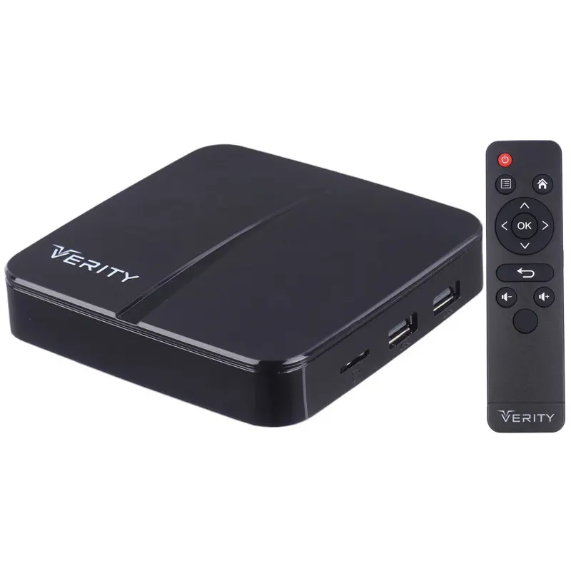 اندروید باکس وریتی Verity V-AB9112A 4K + ریموت کنترل