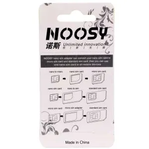 پکیج تبدیل سیم کارت Noosy